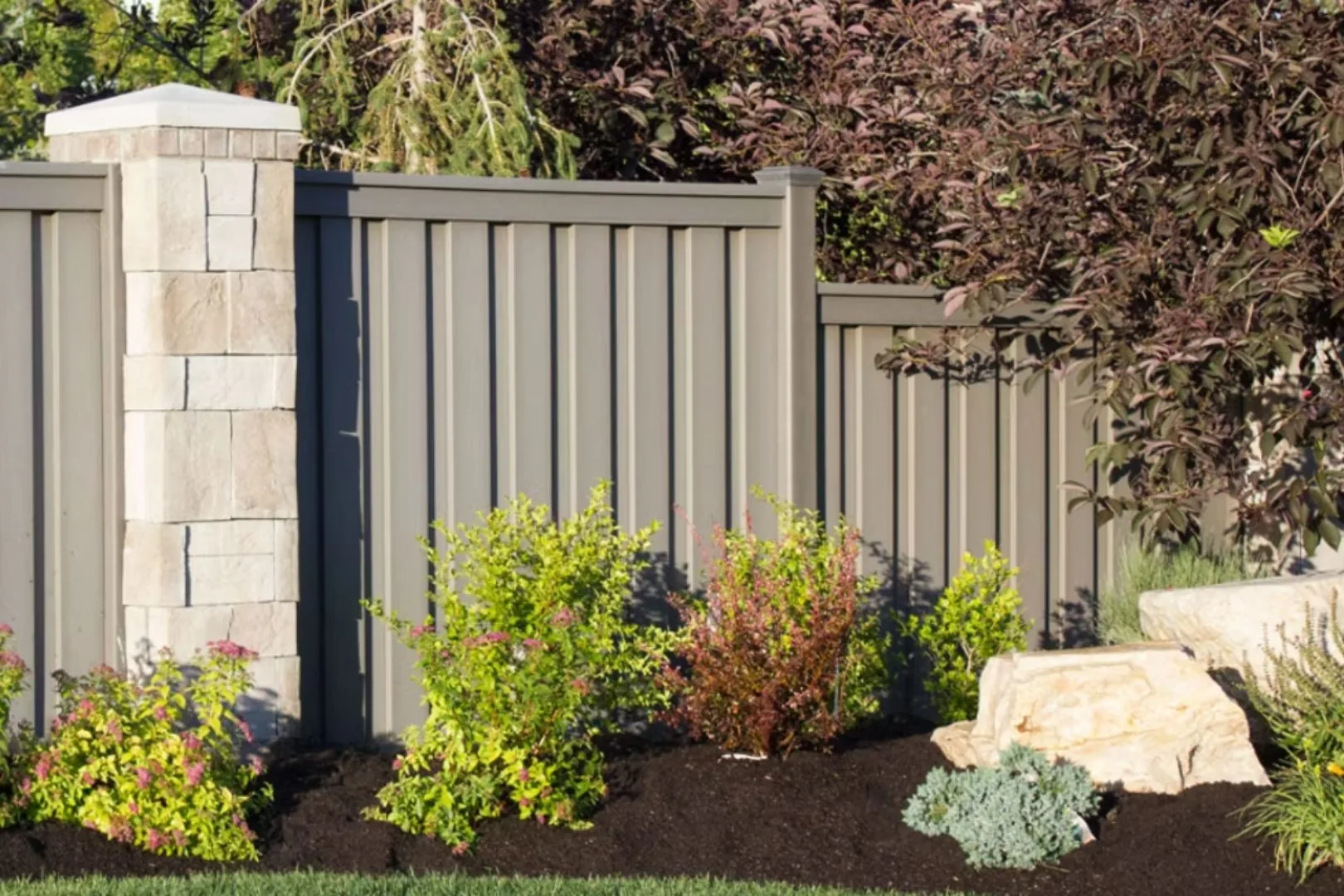 Composite Trex fence
